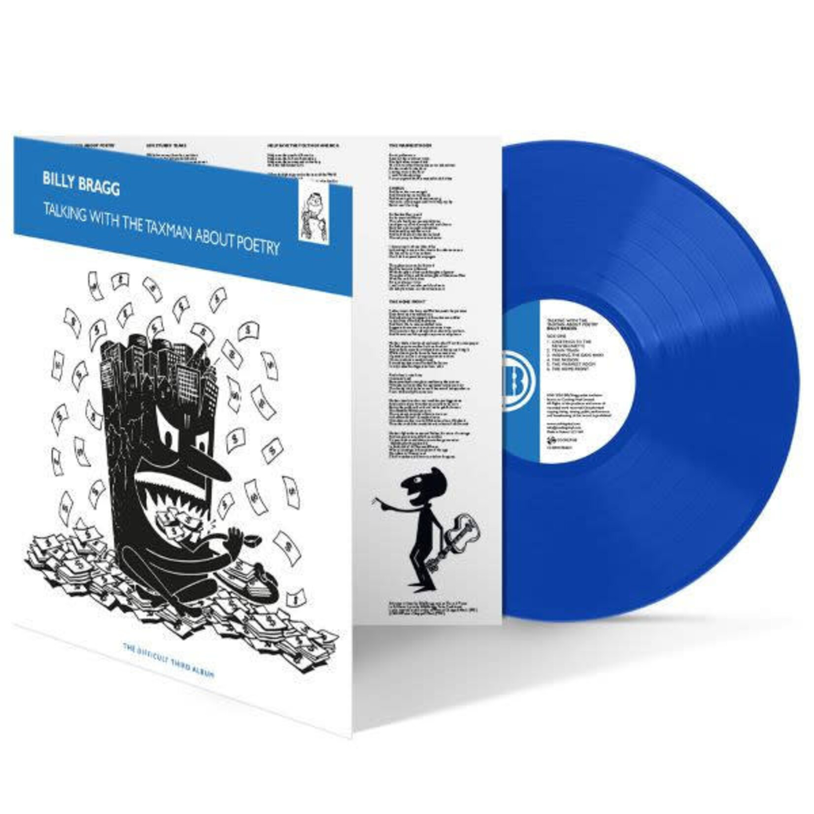 Cooking Vinyl PRE-ORDER 11/27/26 | Billy Bragg - Talking With The Taxman About Poetry (LP) [Blue]