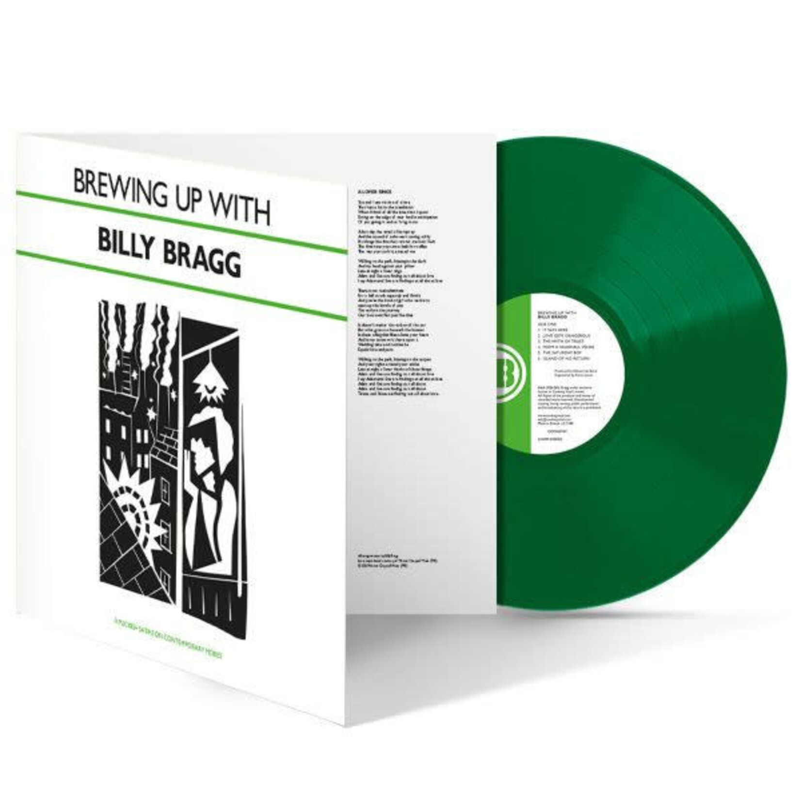 Cooking Vinyl PRE-ORDER 11/27/26 | Billy Bragg - Brewing Up With Billy Bragg (LP) [Green]