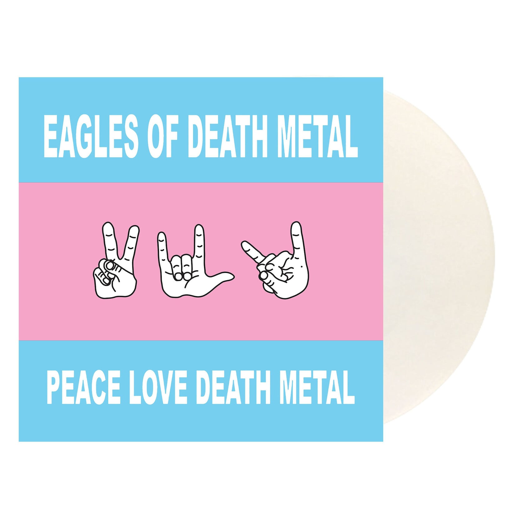 Ipecac PRE-ORDER 11/13/26 | Eagles Of Death Metal - Peace Love Death Metal (LP) [IEX White]