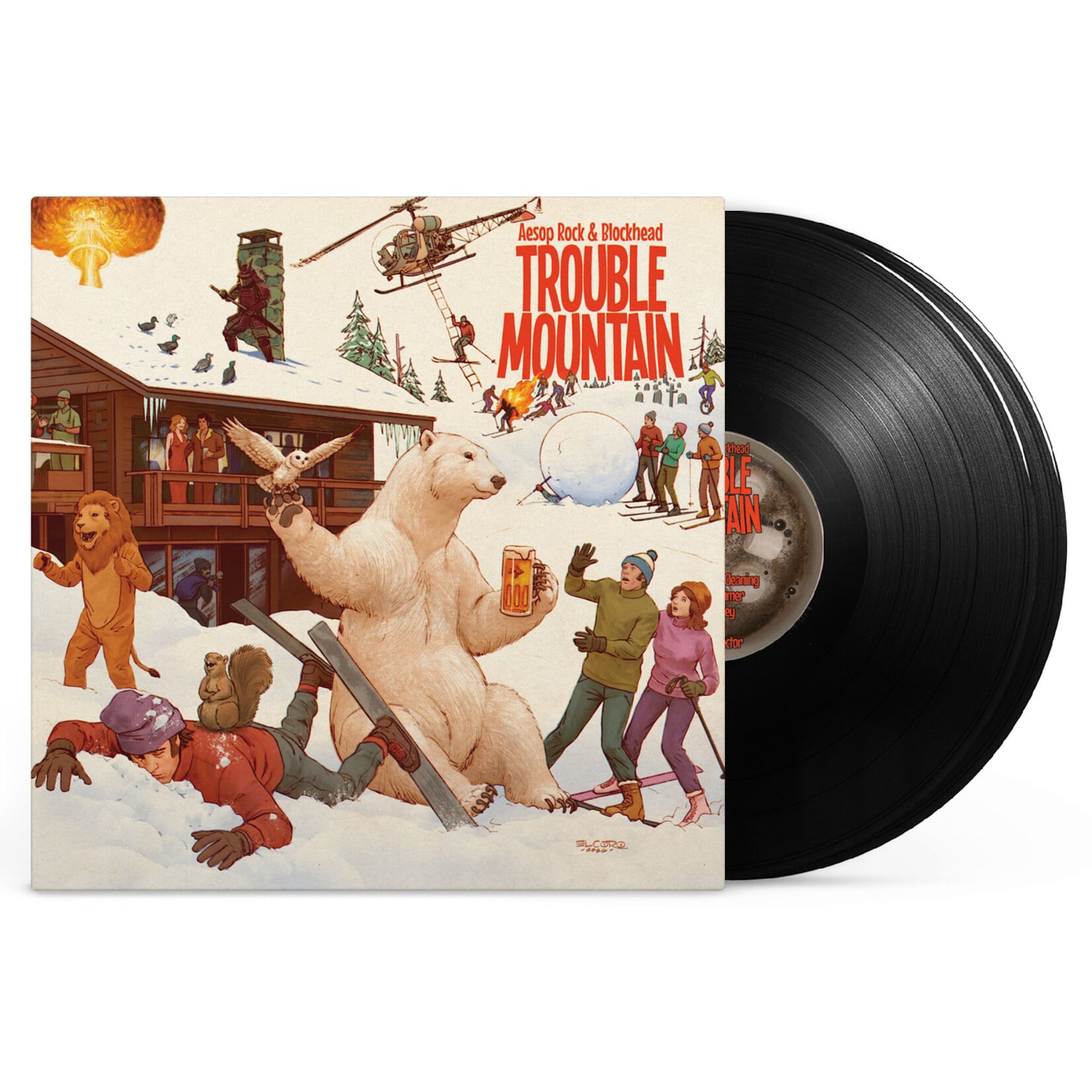 Rhymesayers Entertainment PRE-ORDER 11/13/26 | Aesop Rock & Blockhead - Trouble Mountain (LP)