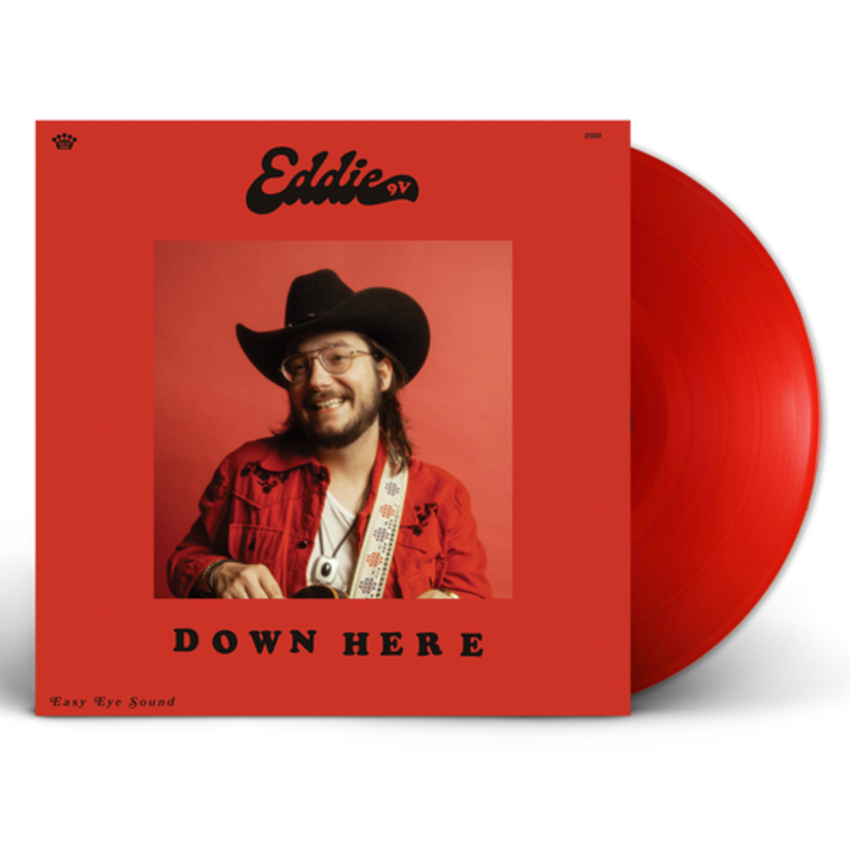 Easy Eye Sound PRE-ORDER 11/06/26 | Eddie 9V - Down Here (LP) [Ruby Red]