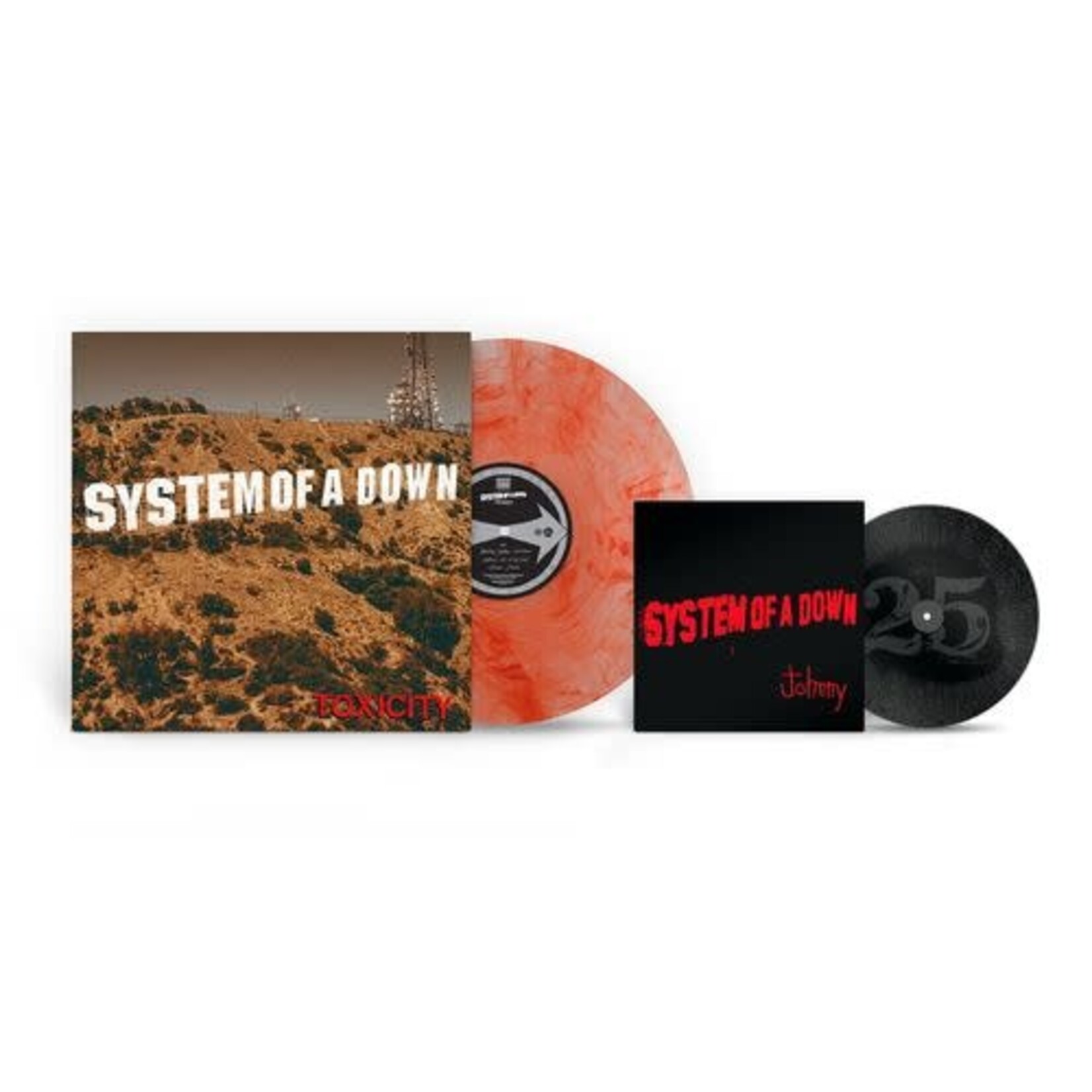 Sony PRE-ORDER 11/20/26 | System of a Down - Toxicity (LP+7") [Marble]