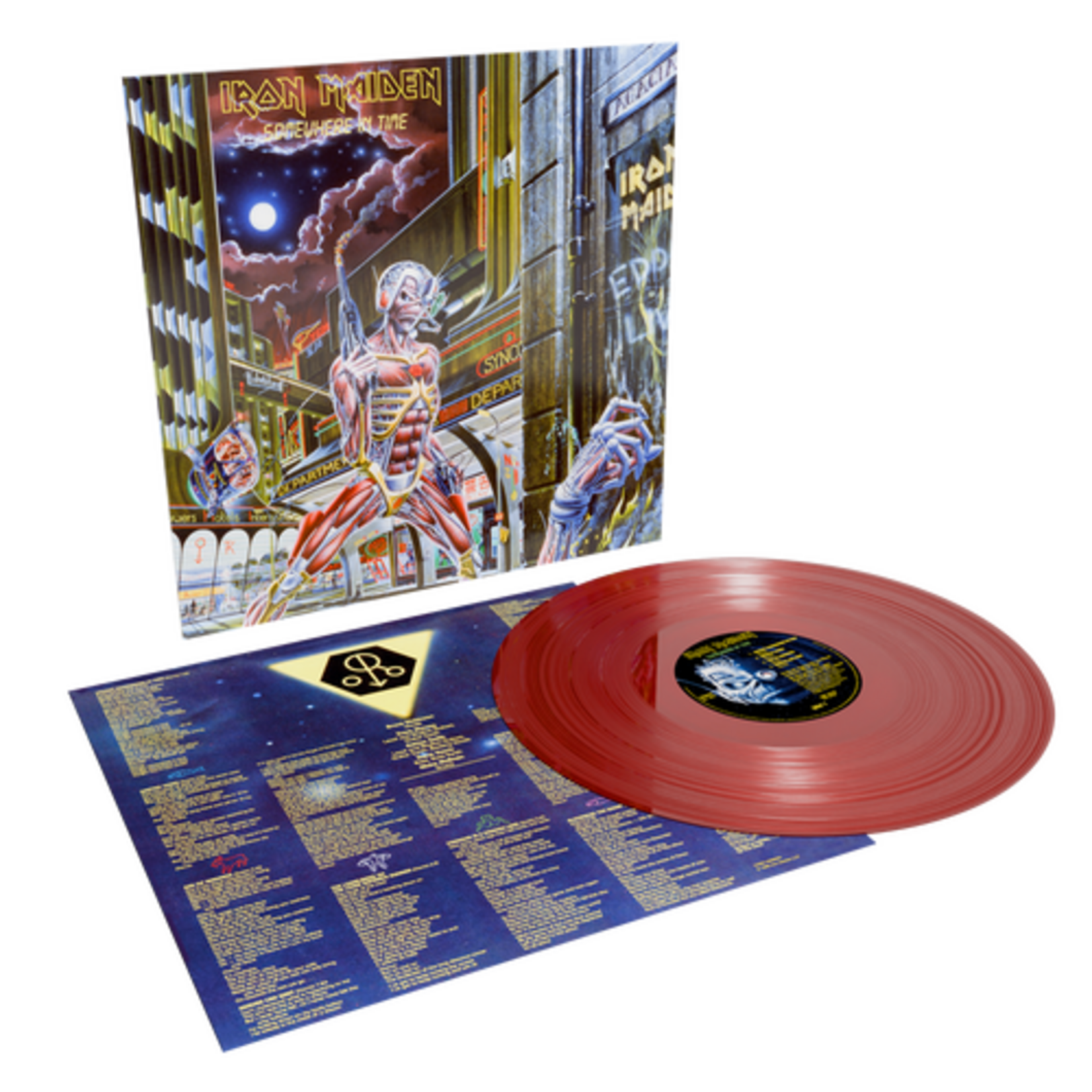 Sanctuary PRE-ORDER 12/04/26 | Iron Maiden - Somewhere In Time (LP) [Oxblood]