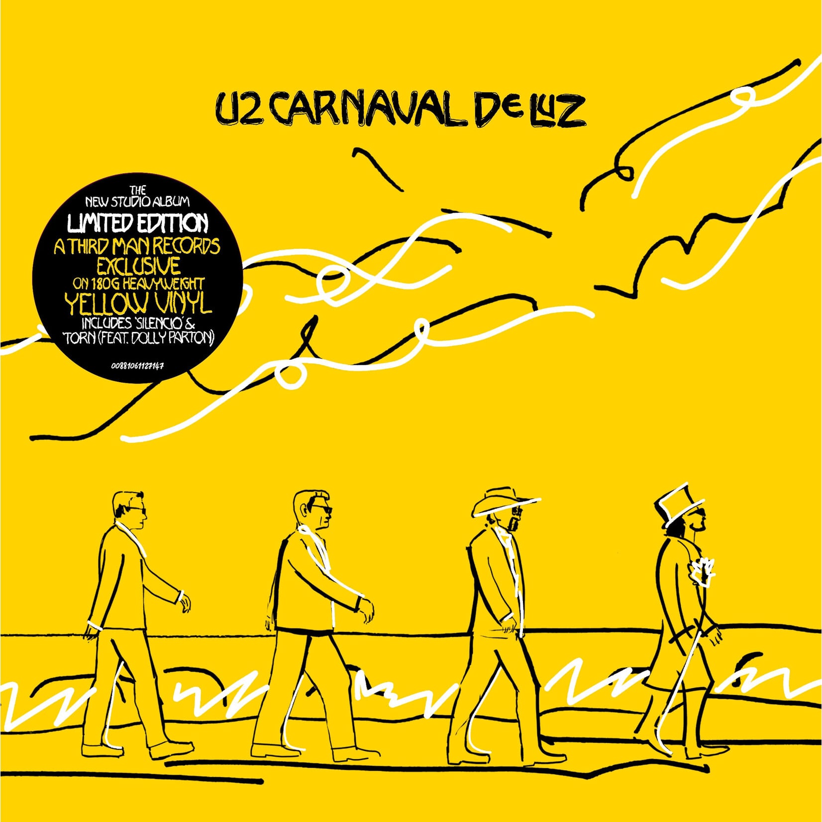 Interscope PRE-ORDER 11/13/26 | U2 - Carnaval De Luz (LP) [Yellow]