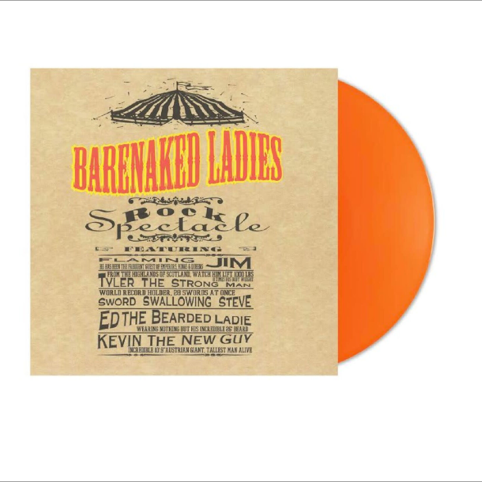 RSD Black Friday RSDBF26 | Barenaked Ladies - Rock Spectacle (LP) [Orange]