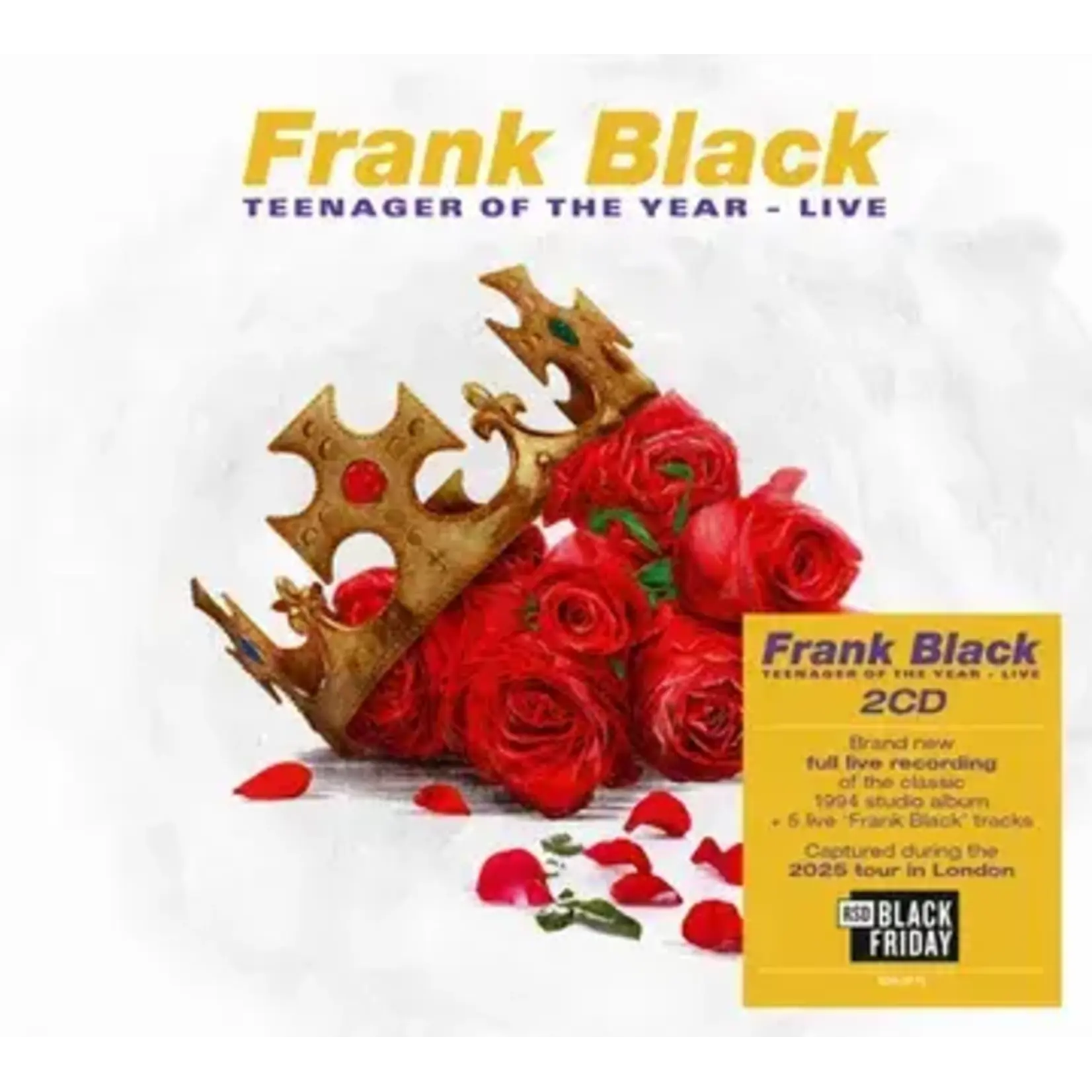 RSD Black Friday RSDBF26 | Frank Black - Teenager Of The Year: Live (2CD)