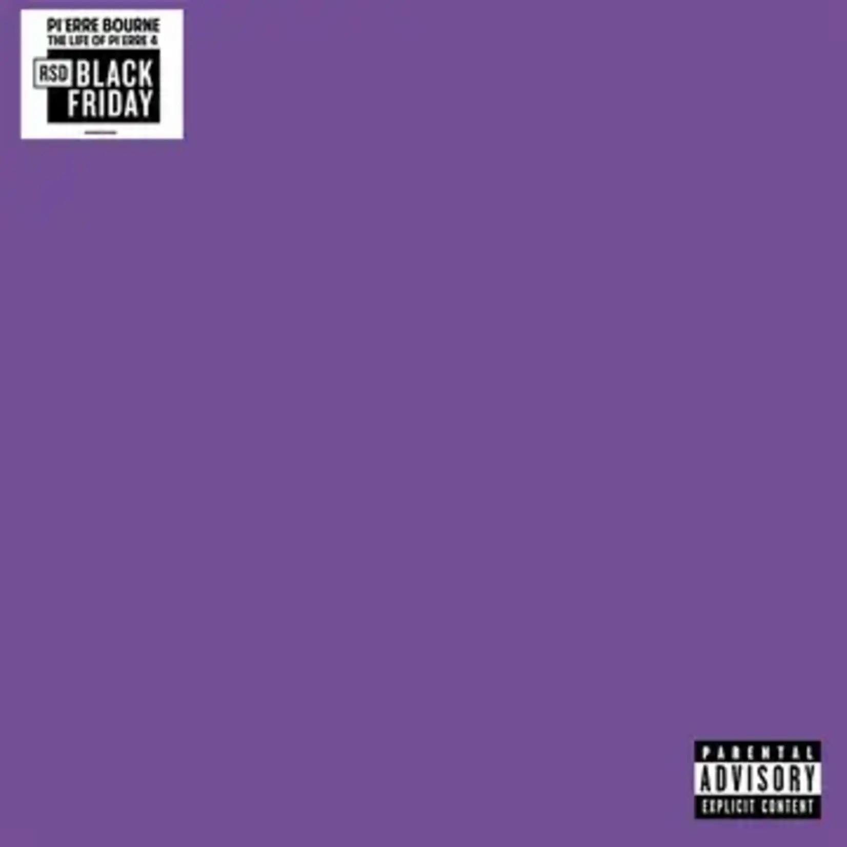 RSD Black Friday RSDBF26 | Pi'erre Bourne - The Life Of Pi'erre 4 (LP)