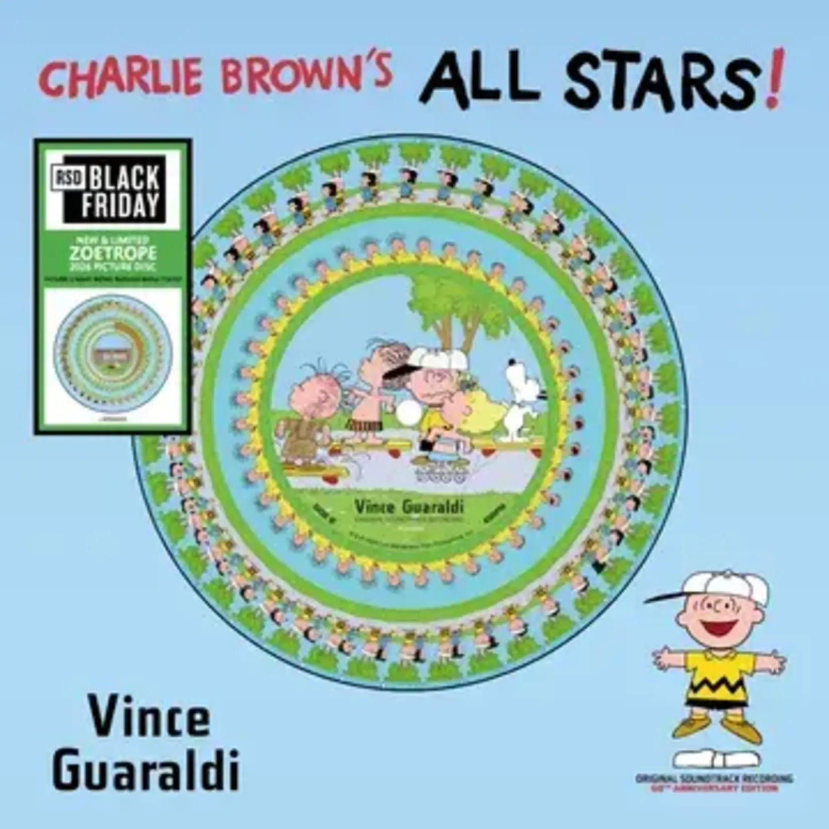 RSD Black Friday RSDBF26 | Vince Guaraldi - Charlie Brown's All Stars (10") [Zoetrope]