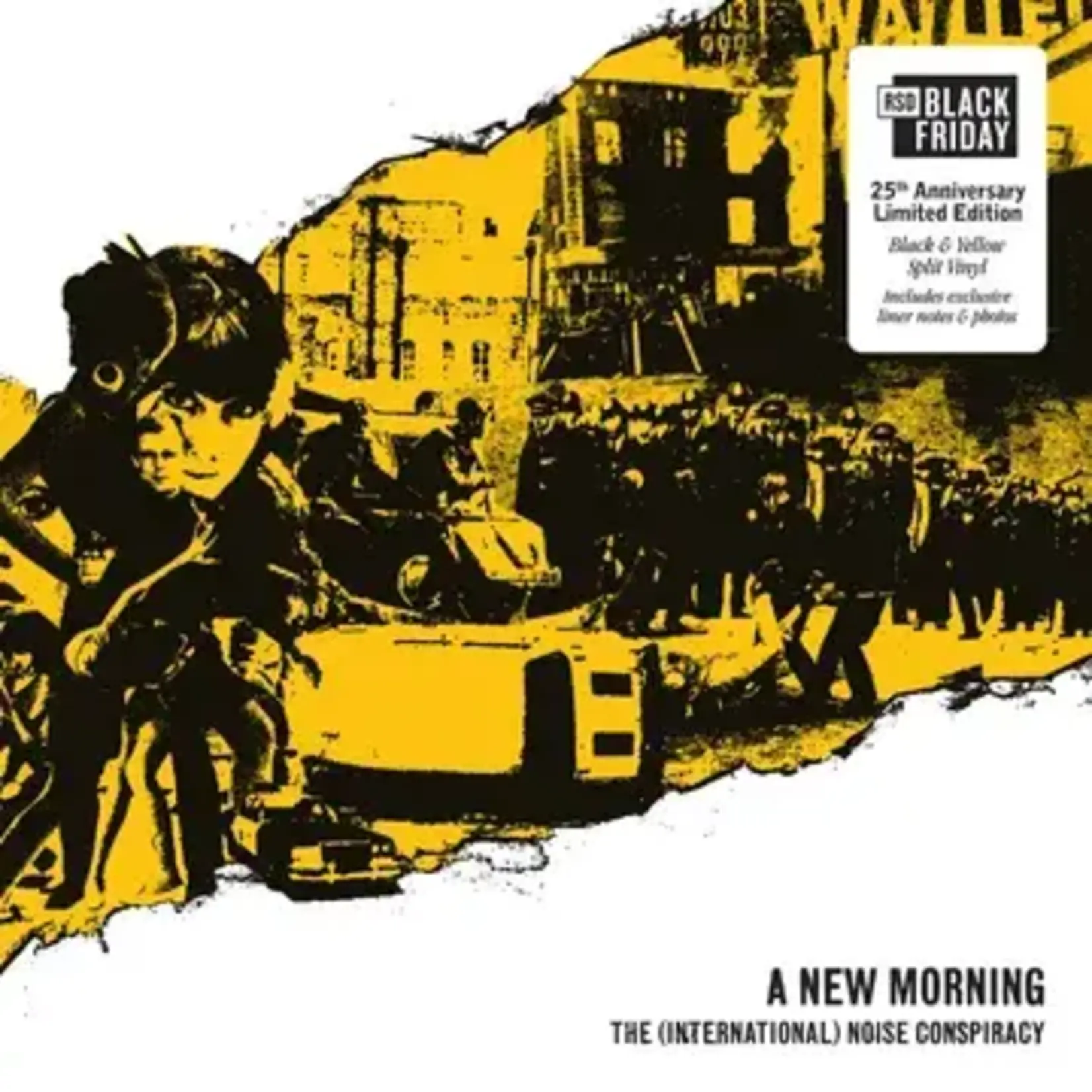 RSD Black Friday RSDBF26 | International Noise Conspiracy - New Morning Changing Weather (LP) [Yellow/Black Split]