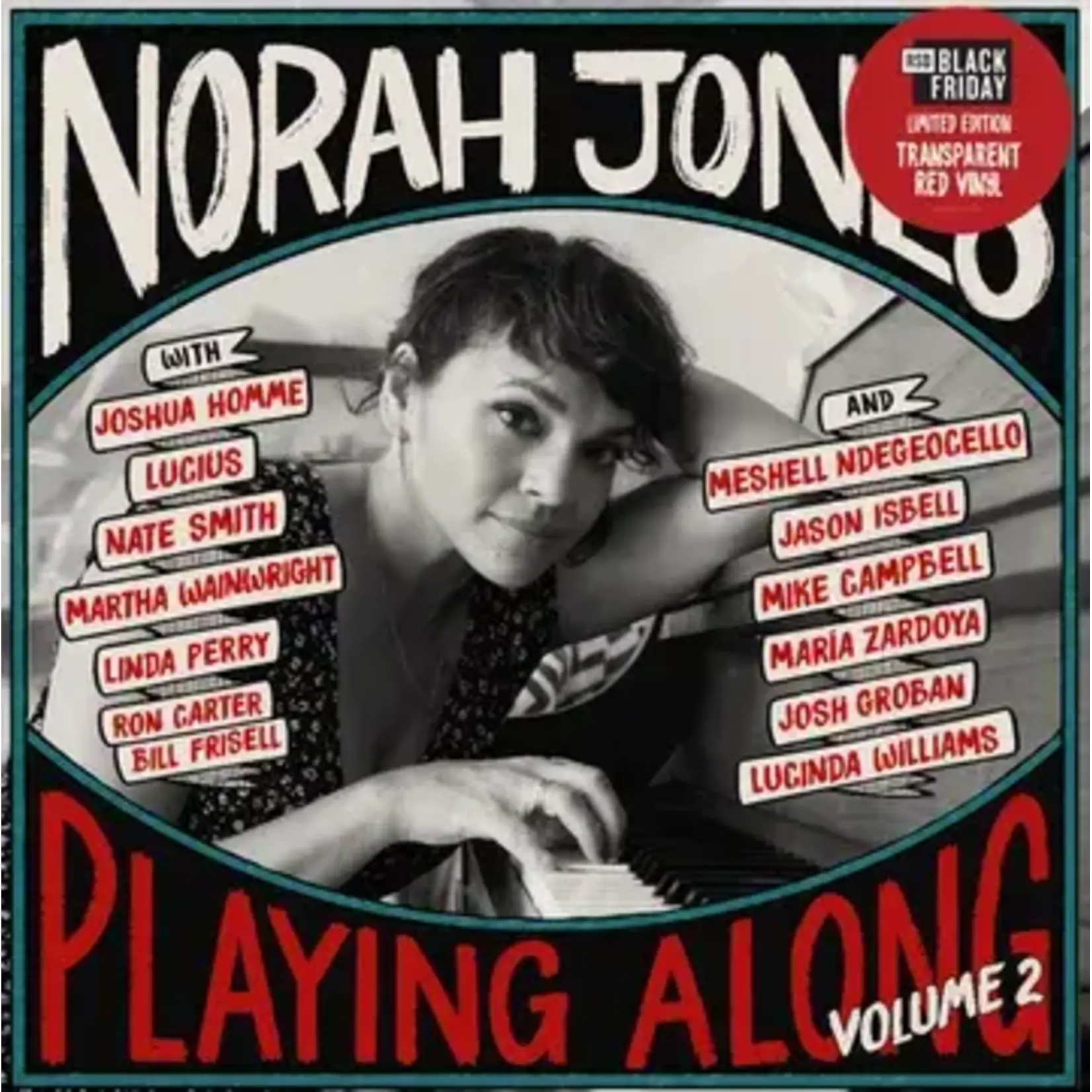 RSD Black Friday RSDBF26 | Norah Jones - Playing Along 2 (LP) [Red]