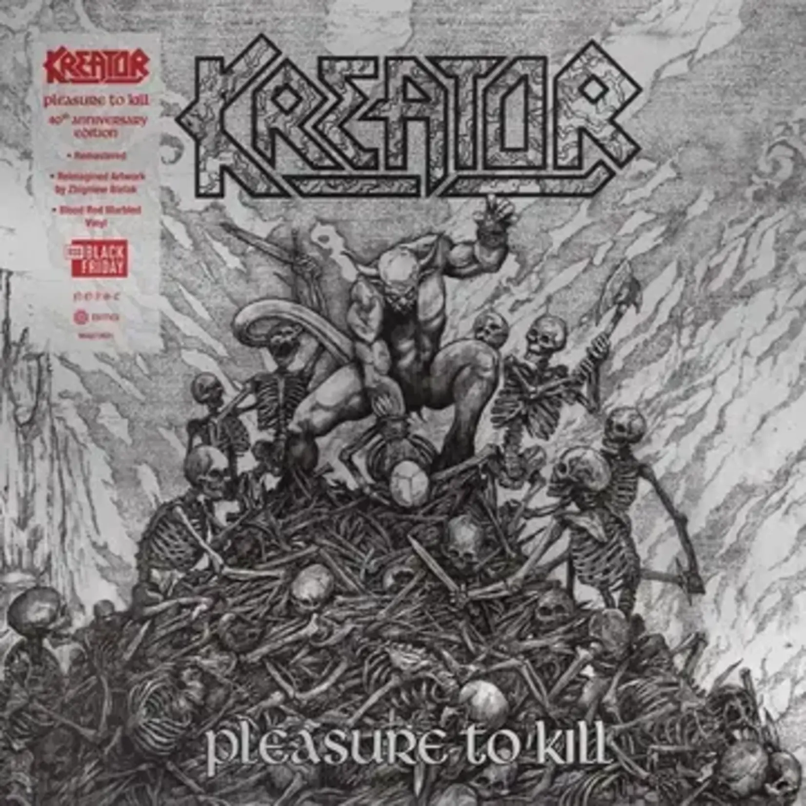 RSD Black Friday RSDBF26 | Kreator - Pleasure To Kill (LP) [Blood Red]