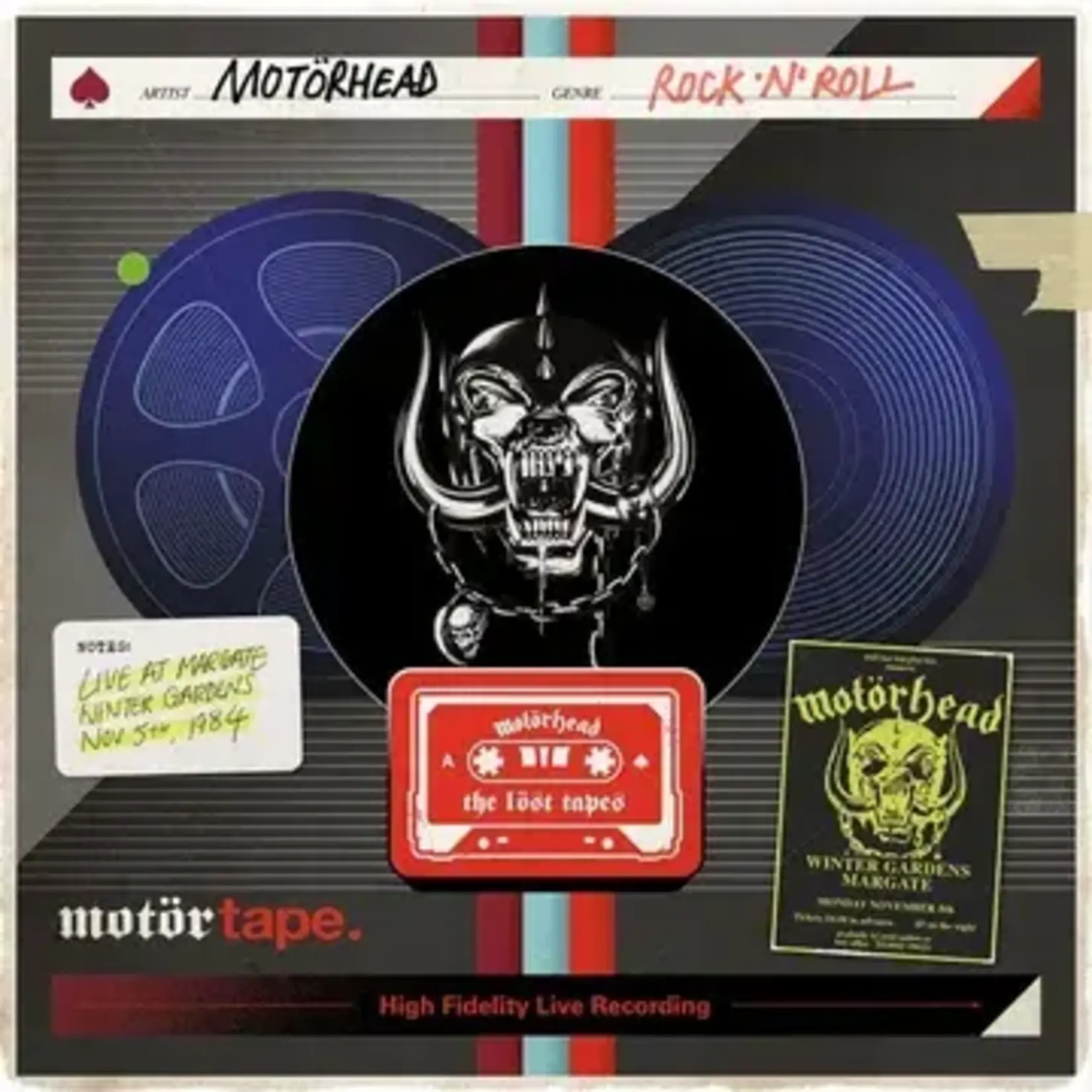 RSD Black Friday RSDBF26 | Motörhead - Lost Tapes 8: Live At Margate (2LP) [Aqua]