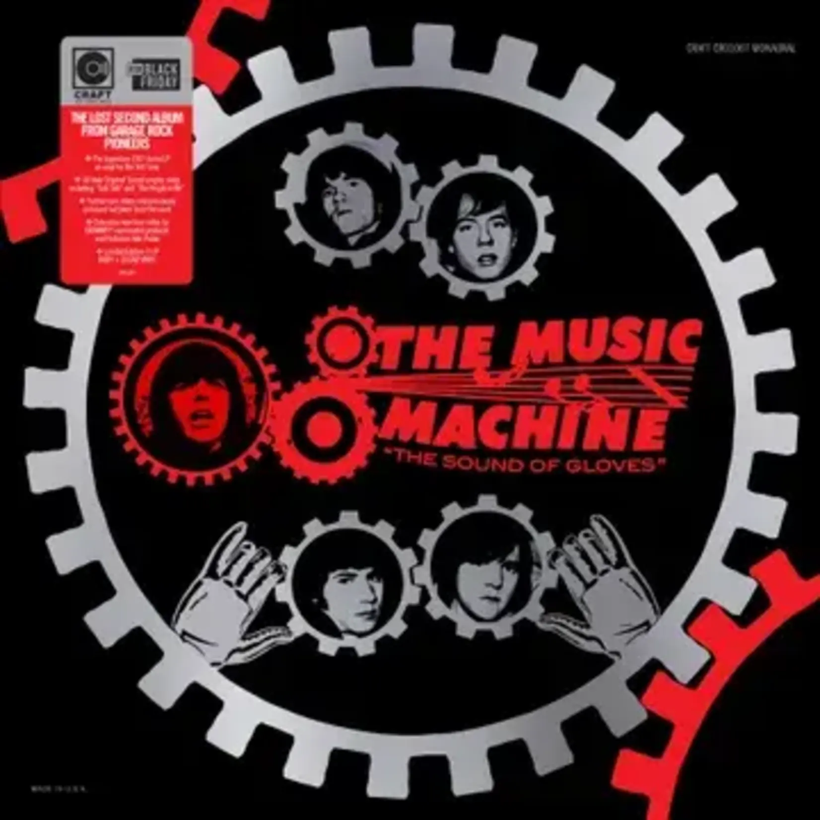RSD Black Friday RSDBF26 | Music Machine - The Sound Of Gloves (2LP) [Clear/Ruby]