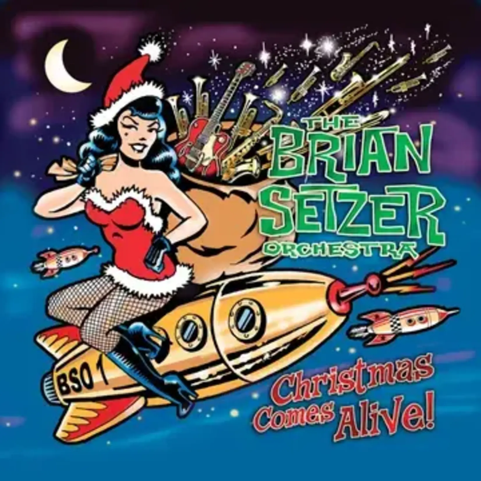 RSD Black Friday RSDBF26 | Brian Setzer Orchestra - Christmas Comes Alive (2LP) [Pic]