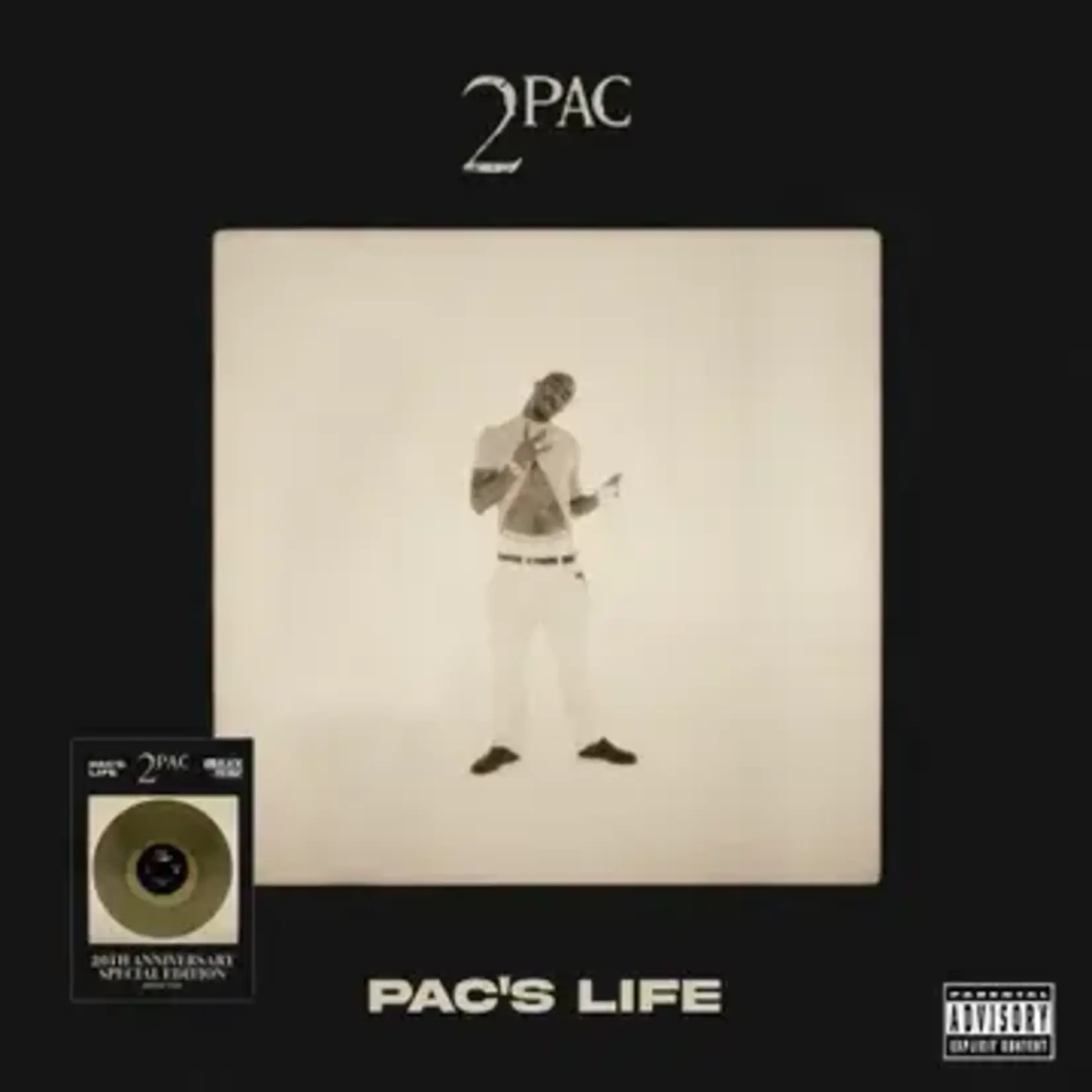 RSD Black Friday RSDBF26 | 2Pac - Pac's Life (2LP) [Organic Earth Brown]