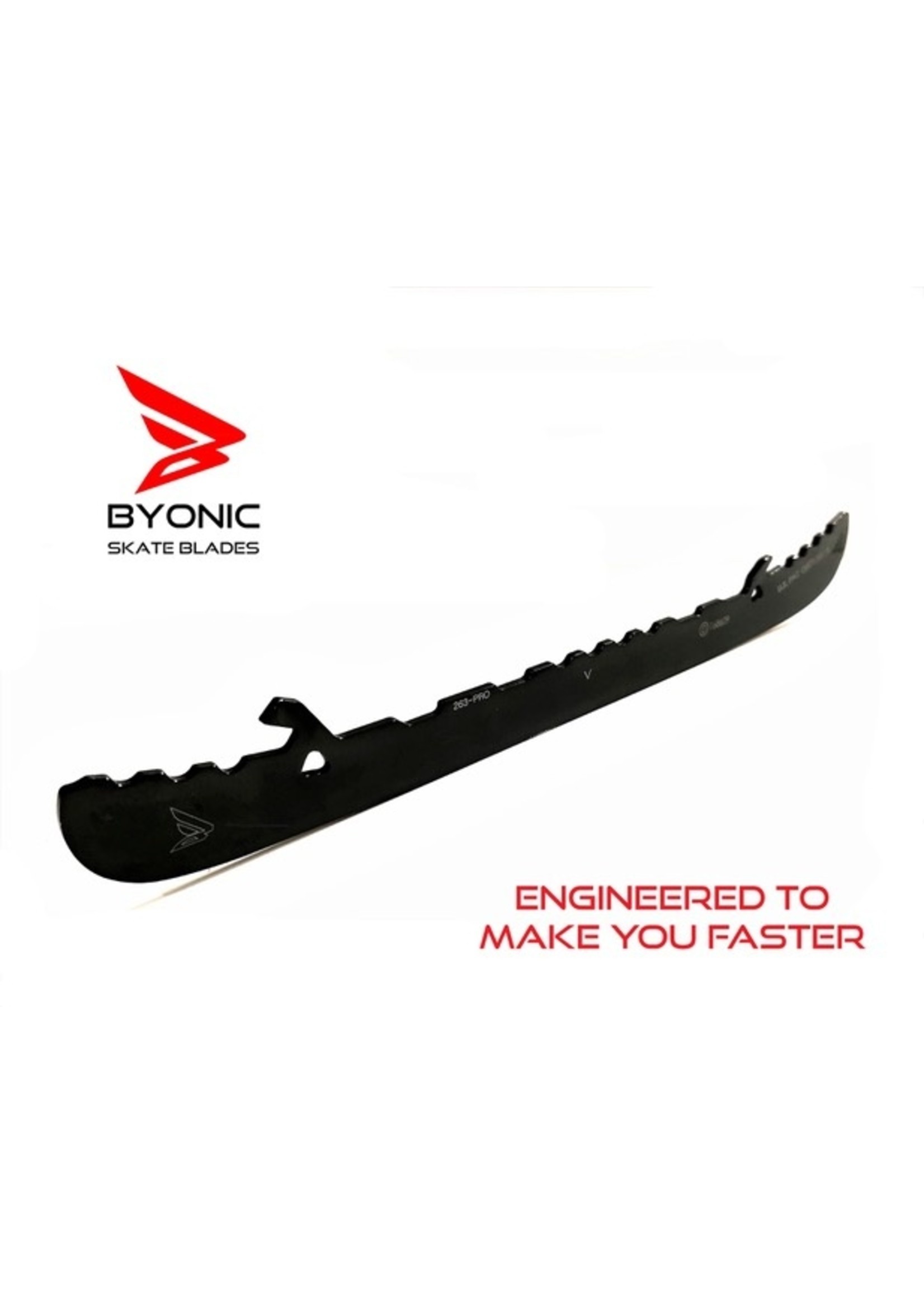 BYONIC BYONIC PRO EDGE Skate Blades- Polished Dlc