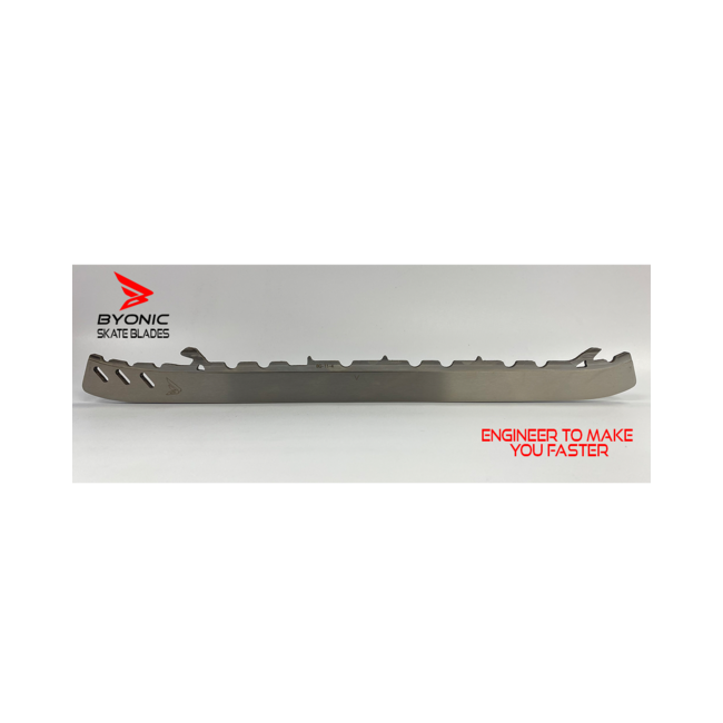BYONIC BYONIC 4MM PRO EDGE Goalie Skate Blades - Brushed