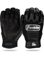 FRANKLIN MLB CFX Pro Chrome Batting Gloves - Black