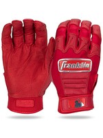 FRANKLIN MLB CFX Pro Chrome Batting Gloves - Red