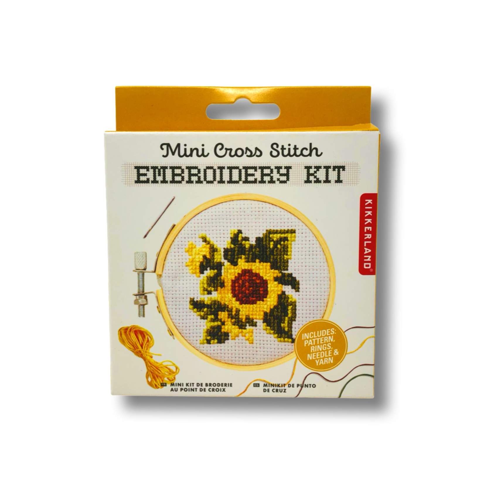 Mini Cross Stitch Kits, Kikkerland