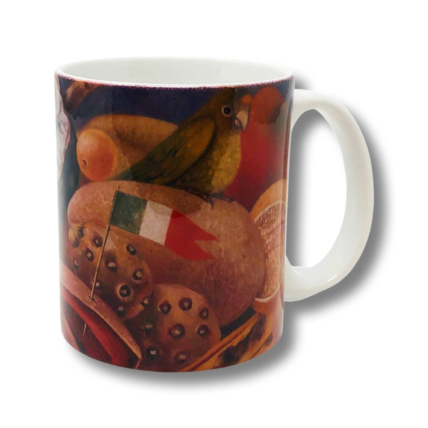 PARROT WITH FLAG FRIDA MUG