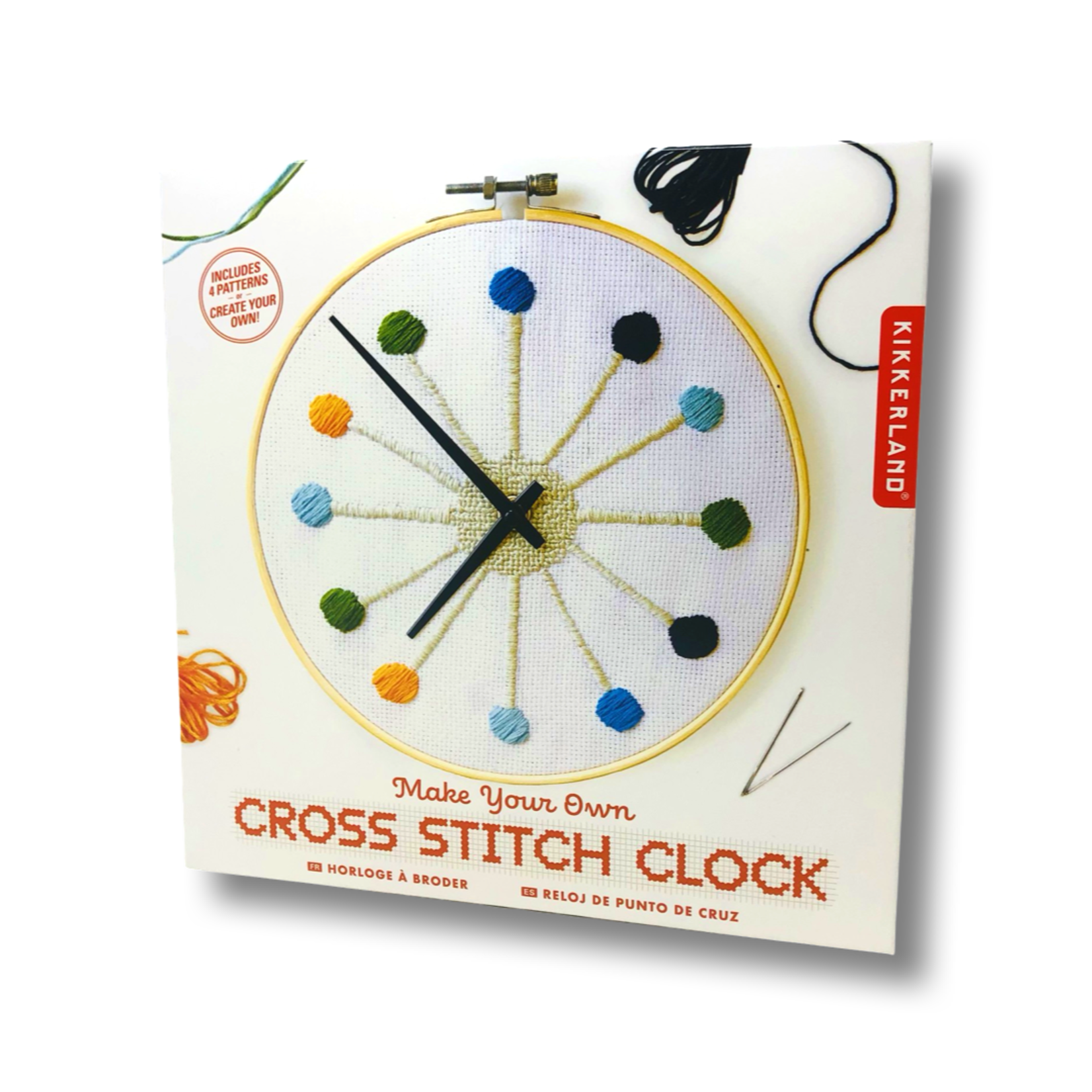 Steampunk Clock cross-stitch pattern (XL size, High colors, Full DMC  palette)