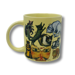 UNEMPLOYED PHILOSOPHERS GUILD CATS OF CLASSICAL ART COFFEE MUG