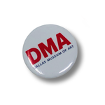 MUSEUM STORE PRODUCTS DMA BUTTON WHITE