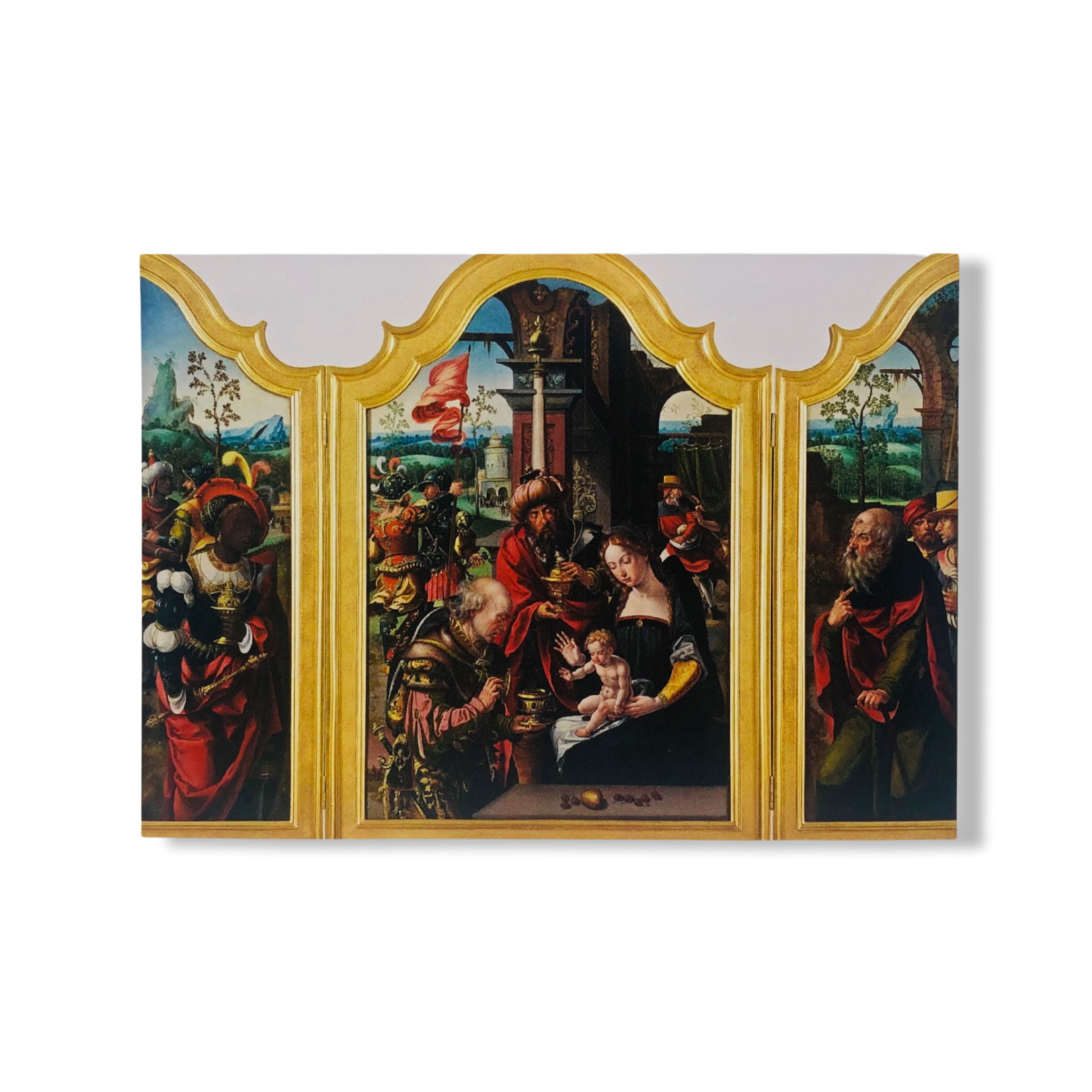 TRIPTYCH WITH ADORATION OF THE MAGI