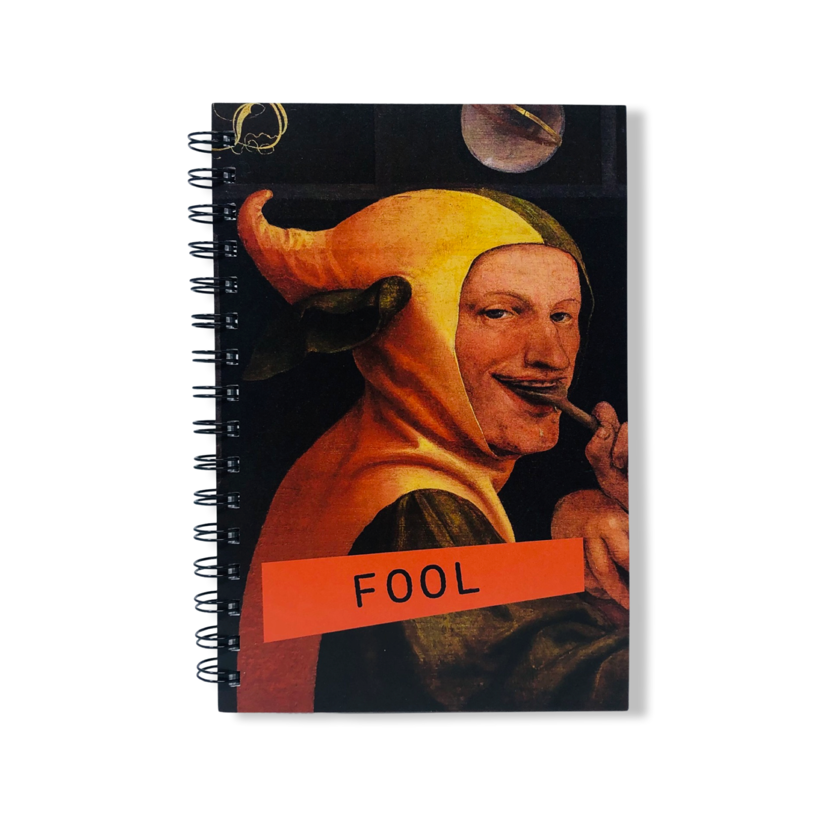 MUSEUM STORE PRODUCTS REBUS: THE WORLD FEEDS MANY FOOLS SPIRAL NTBK