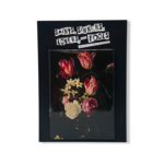 MAGNET ROSES TULIPS AND NARCISSI IN A GLASS