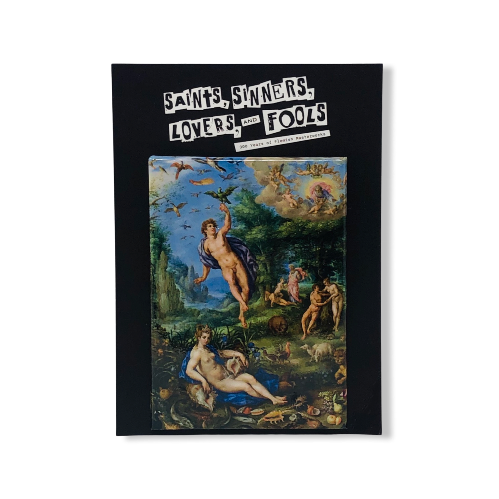 MUSEUM STORE PRODUCTS MAGNET THE GARDEN OF EDEN WITH THE 4 ELEMENTS