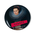 MUSEUM STORE PRODUCTS BUTTON PORTRAIT OF YOUNG WOMAN