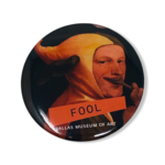 BUTTON REBUS: THE WORLD FEEDS MANY FOOLS