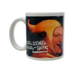 MUSEUM STORE PRODUCTS MUG REBUS: THE WORLD FEEDS MANY FOOLS