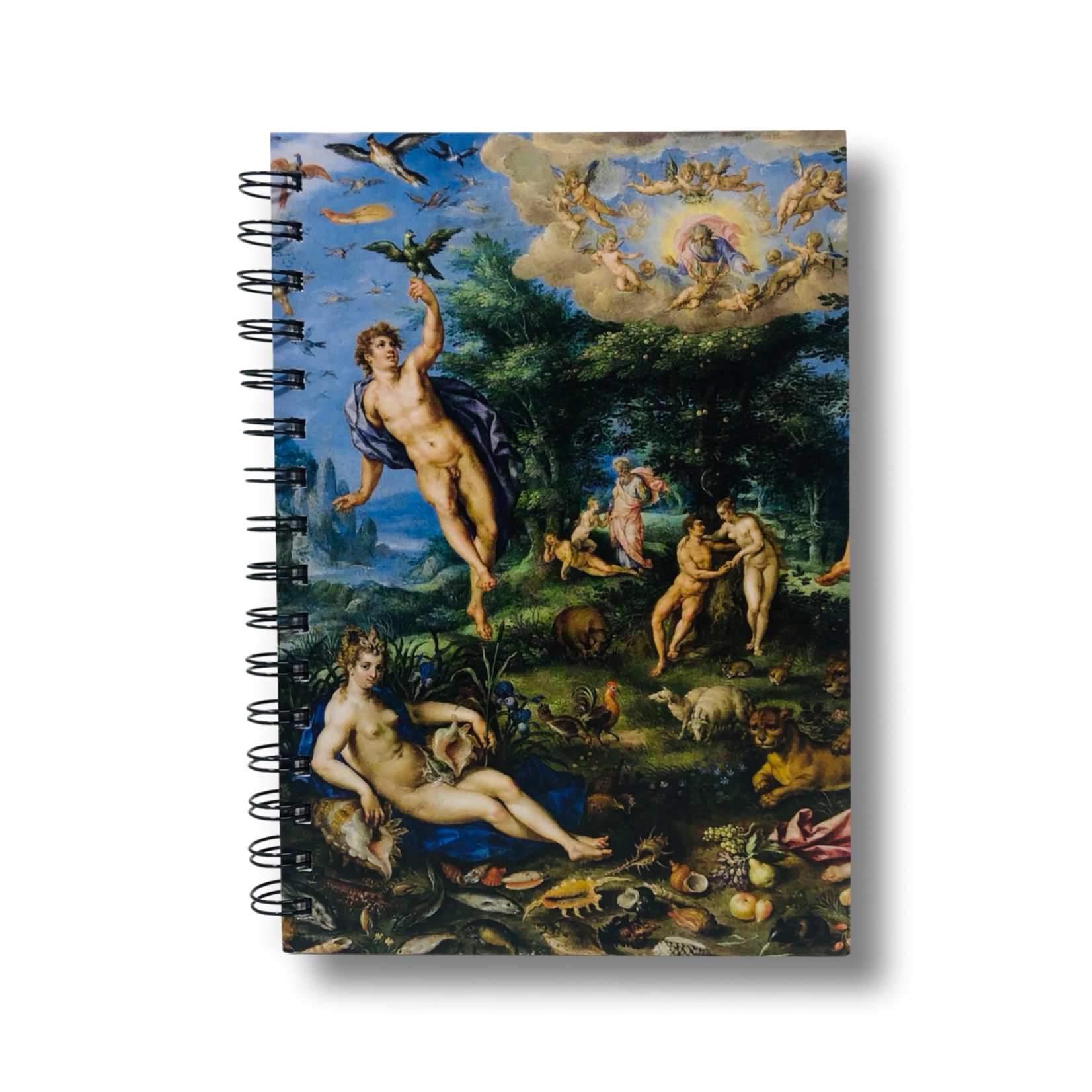 THE GARDEN OF EDEN WITH 4 ELEMENTS SPIRAL NTBK