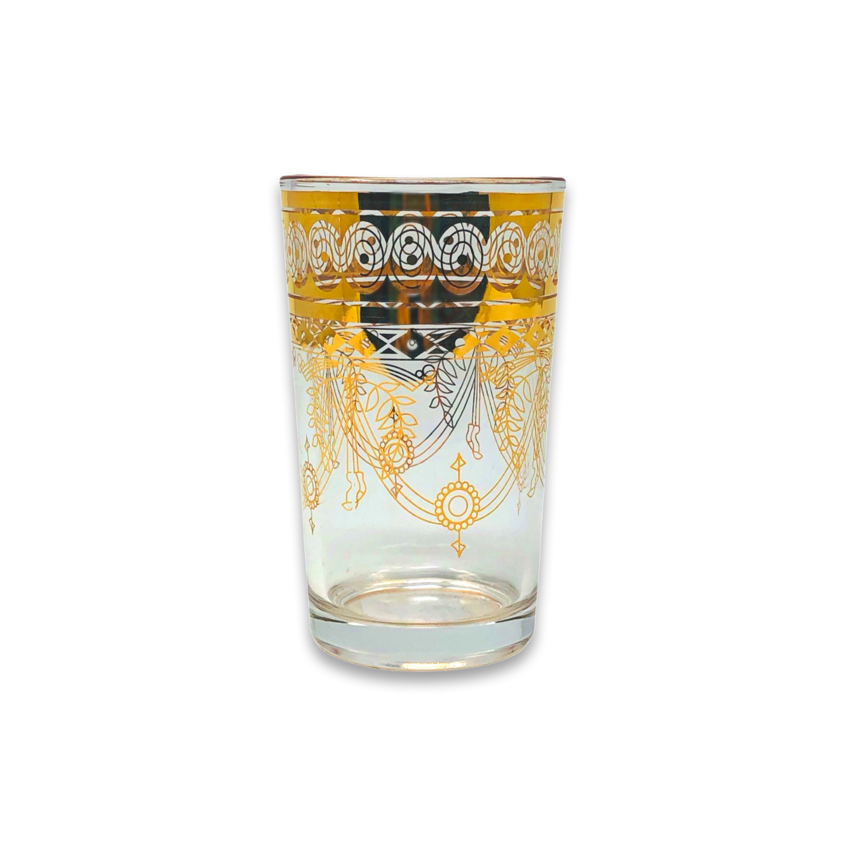 FAIRE (THE WINE SAVANT) GOLD MOROCCAN GLASSES