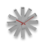 UMBRA RIBBON WALL CLOCK STAINLESS STEEL