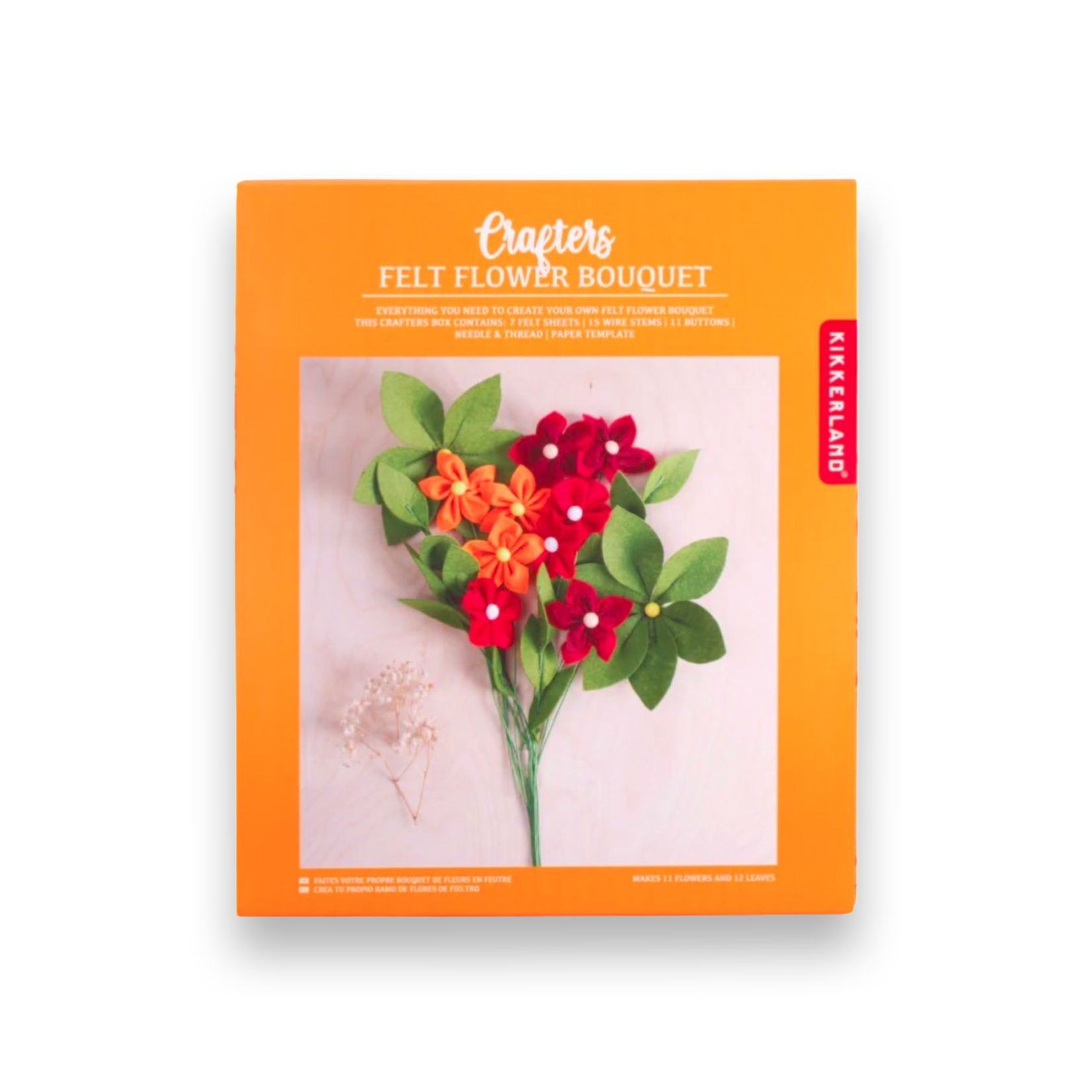 CRAFTER'S FELT FLOWER BOUQUET