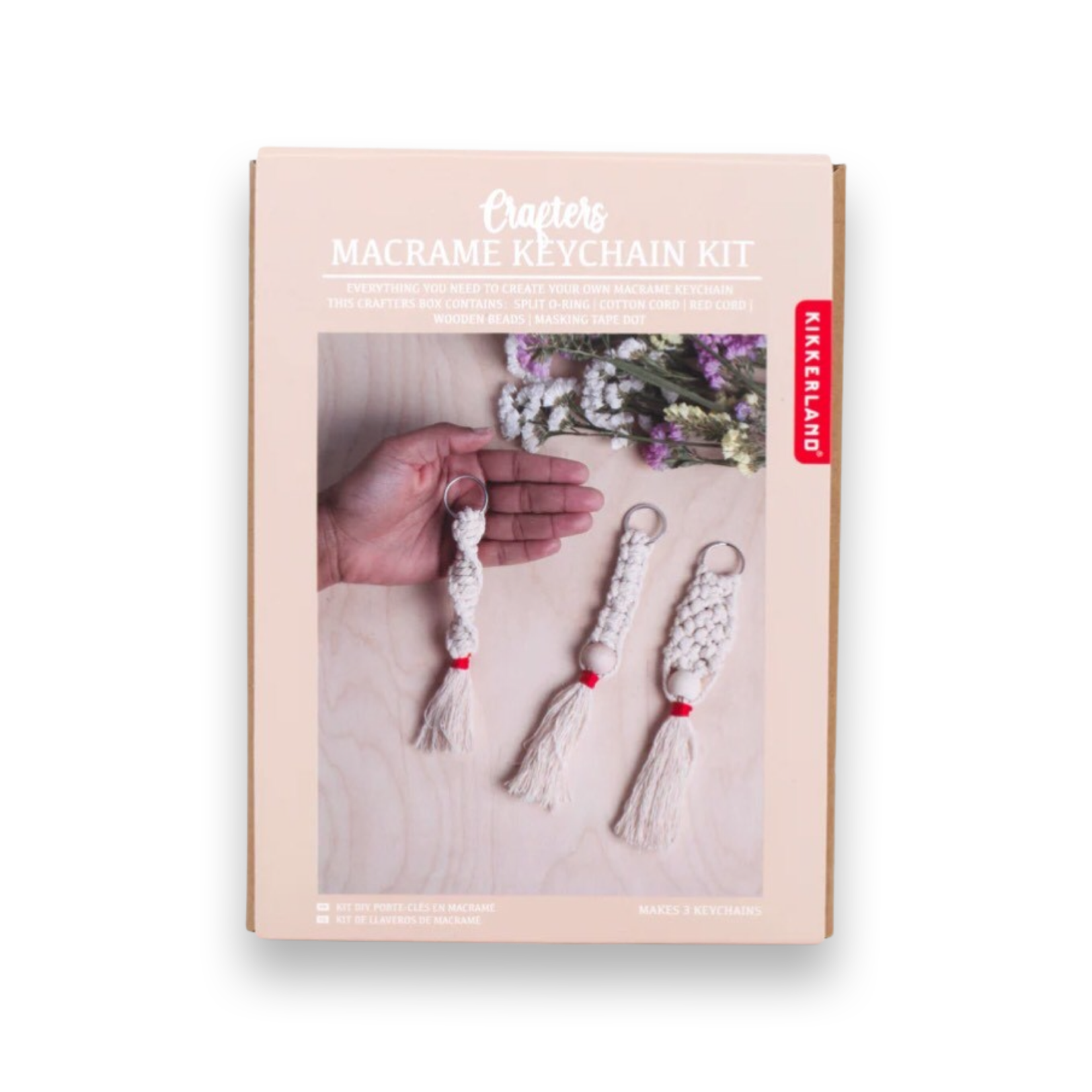 CRAFTERS MACRAME KEYCHAIN KIT