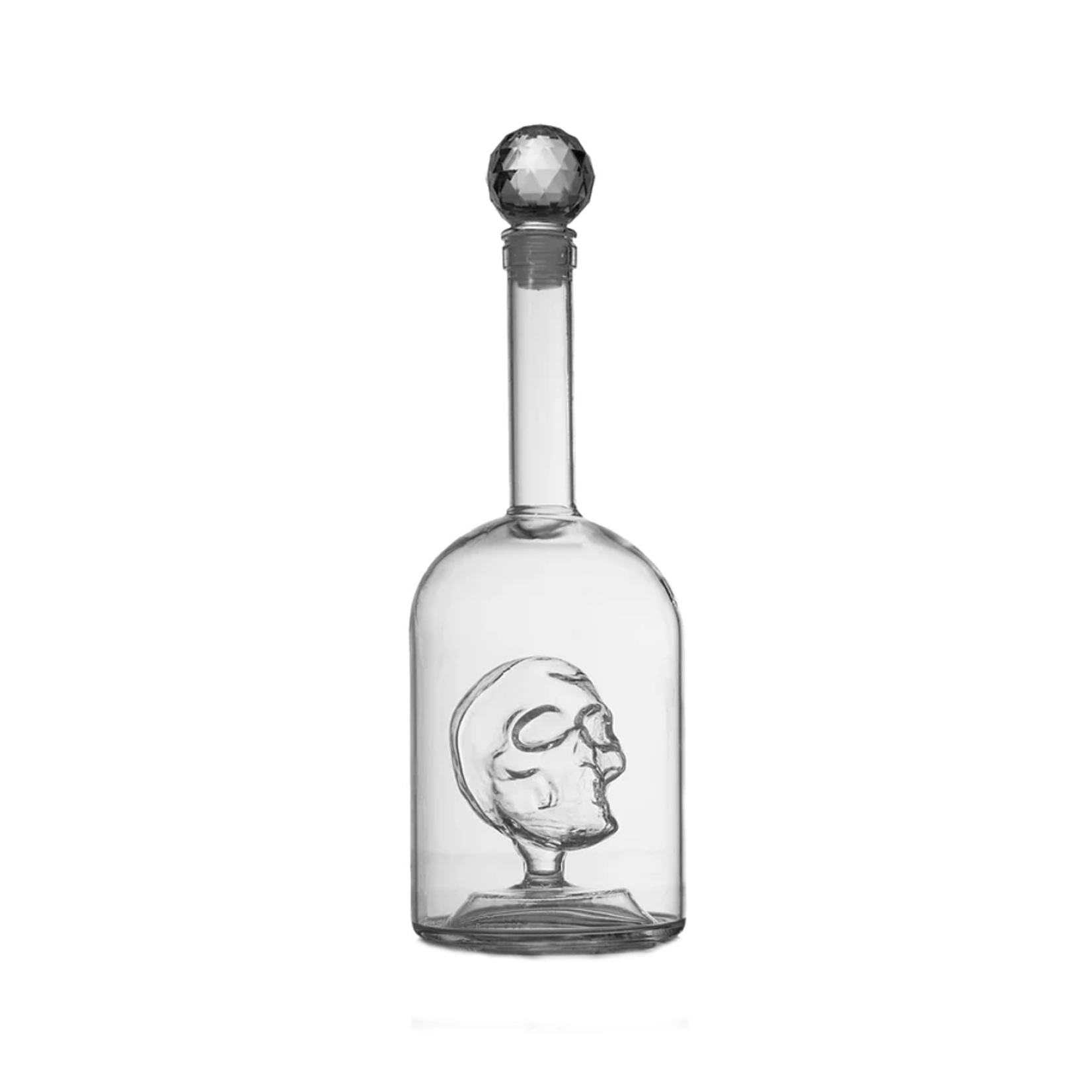 FAIRE (THE WINE SAVANT) LONG NECK SKULL DECANTER