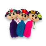 MANOS CON ARTE POMPON FRIDA HEAD