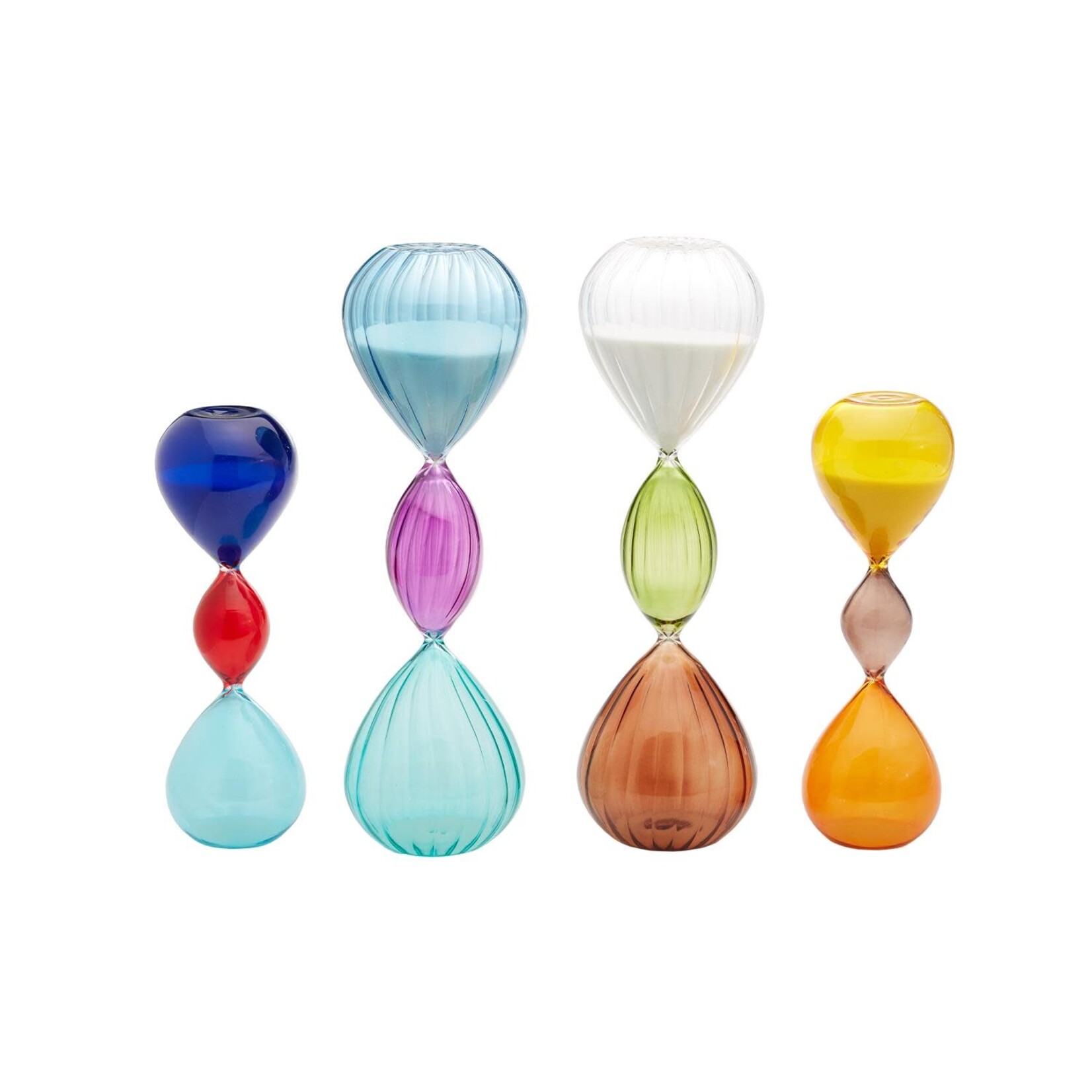 TWO COMPANY COLOR SAND TIMERS SMALL