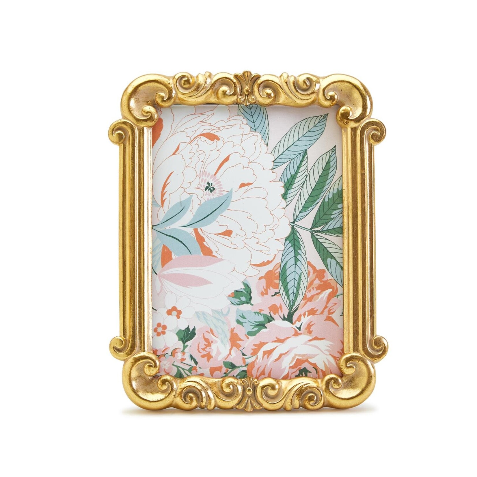 GOLDEN SCROLL PHOTO FRAME