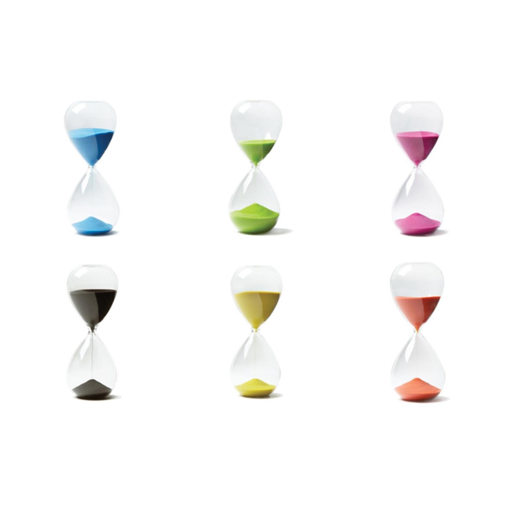 TWOS COMPANY HOUR GLASS ASSORTED COLORS