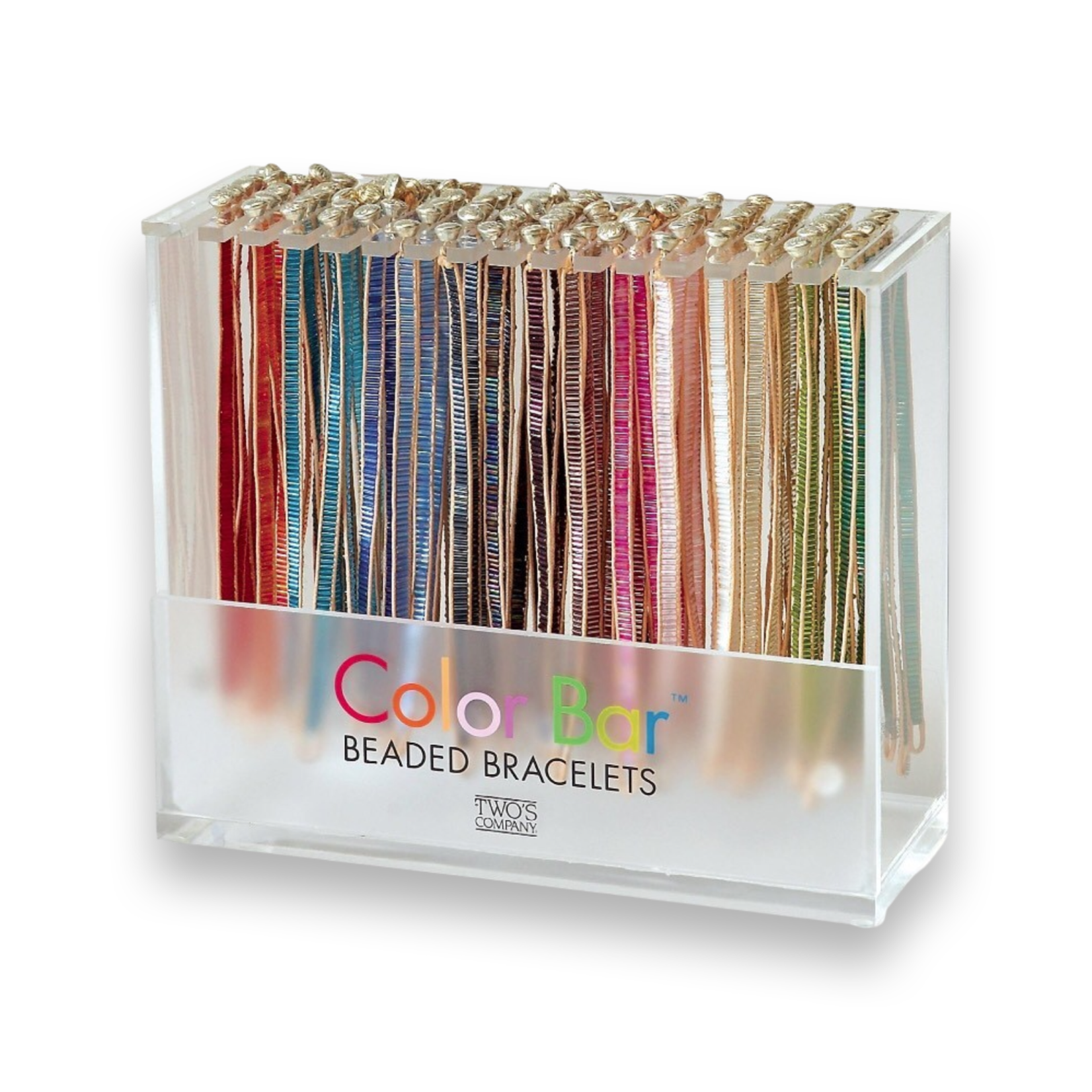 TWOS COMPANY COLOR BAR BRACELET