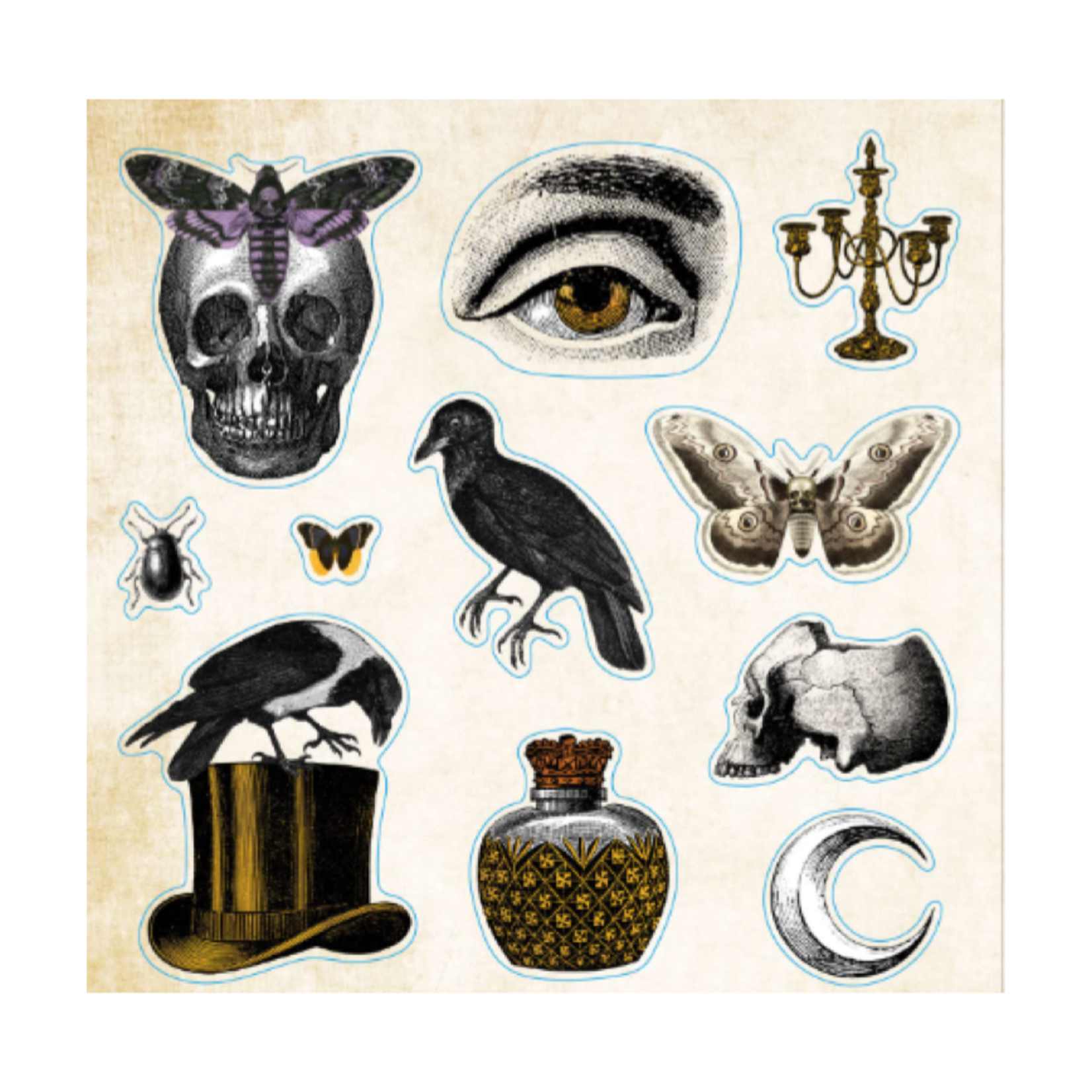 LOADS OF EPHEMERA STICKER BOOK