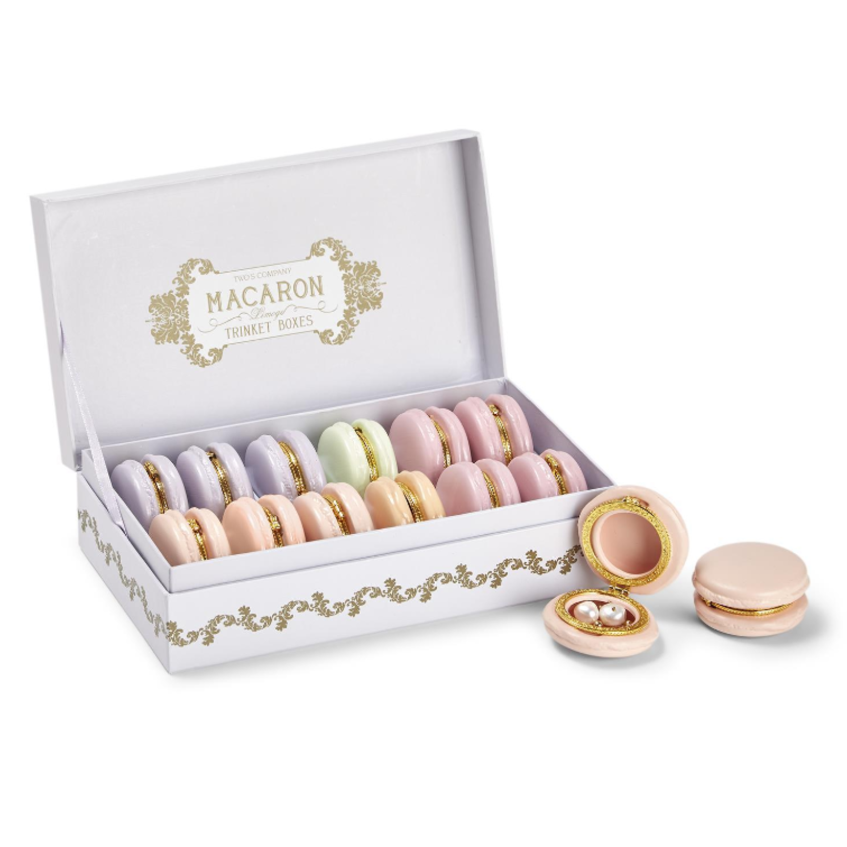 TWOS COMPANY MACARON LIMOGE BOX