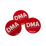 MUSEUM STORE PRODUCTS DMA BUTTON RED
