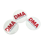 MUSEUM STORE PRODUCTS DMA BUTTON WHITE